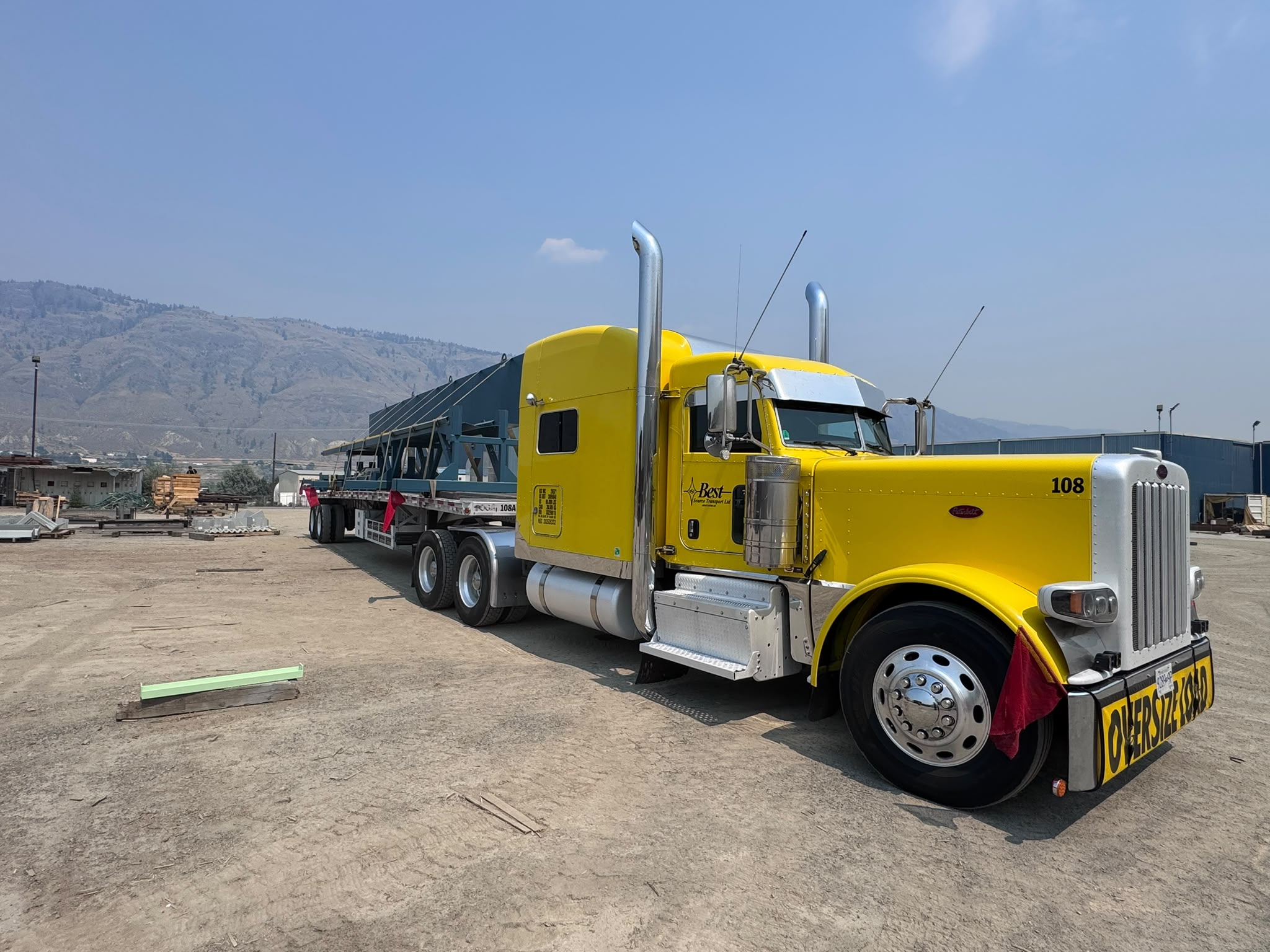 Best Source specialized flatbed load